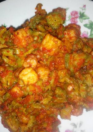 Foto resep Pare dan tempe balado