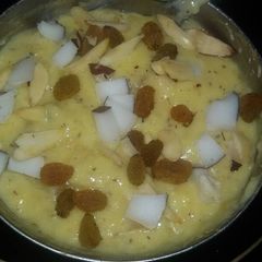 A picture of Banana ka kheer.