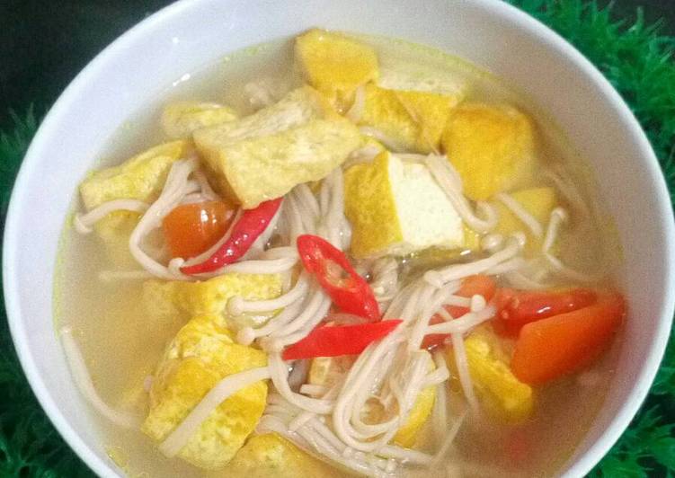 #4 Sop Tahu Enoki