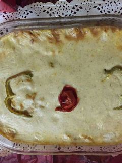 صورة لوصفة معكرونة بالبشاميل🍲🍝
