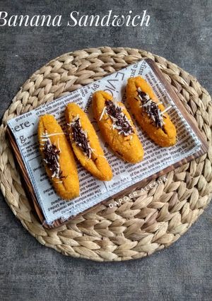 Foto resep 137. Banana Sandwich