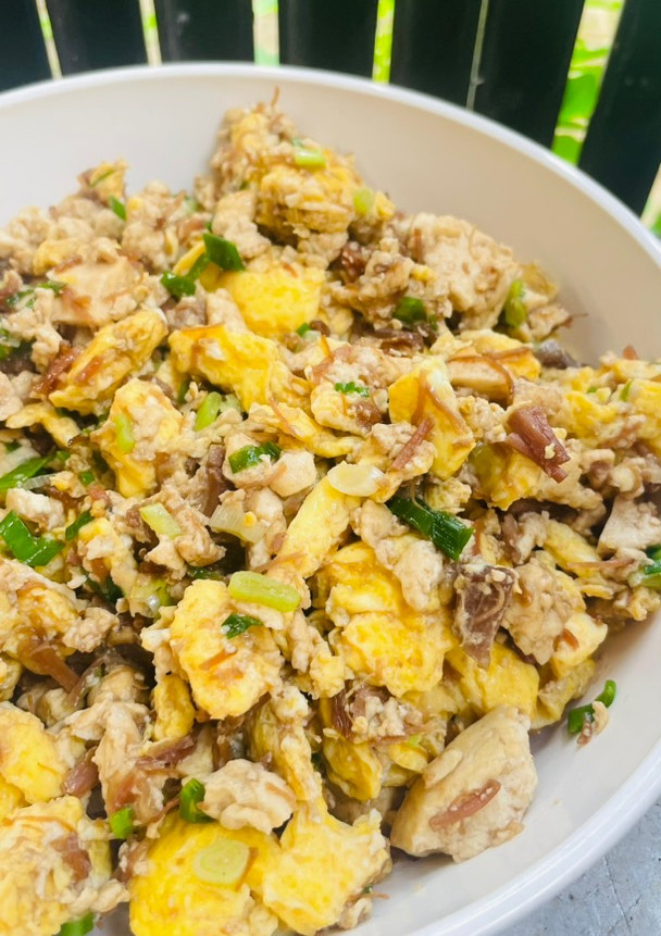 Foto resep Tahu telur scramble saus inggris
