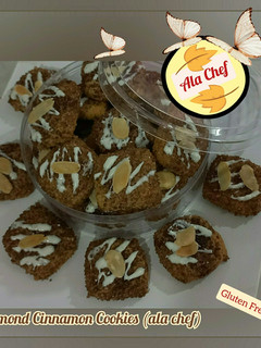 Foto resep Almond Cinnamon Cookies (ala chef)