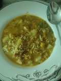 Lentejas con pocos ingredientes