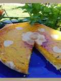 Torta salata con cipollotti