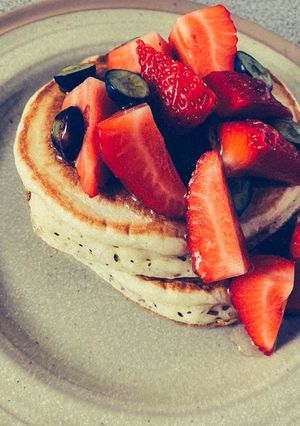 A picture of Sourdough pancakes 🥞.