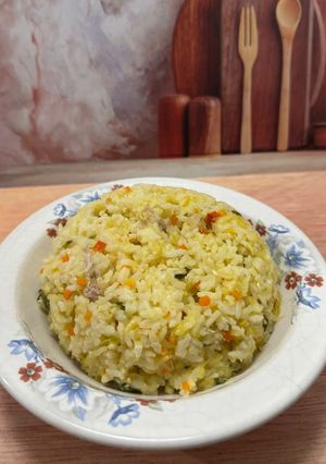 Foto resep Nasi Jagung Ayam Rice Cooker