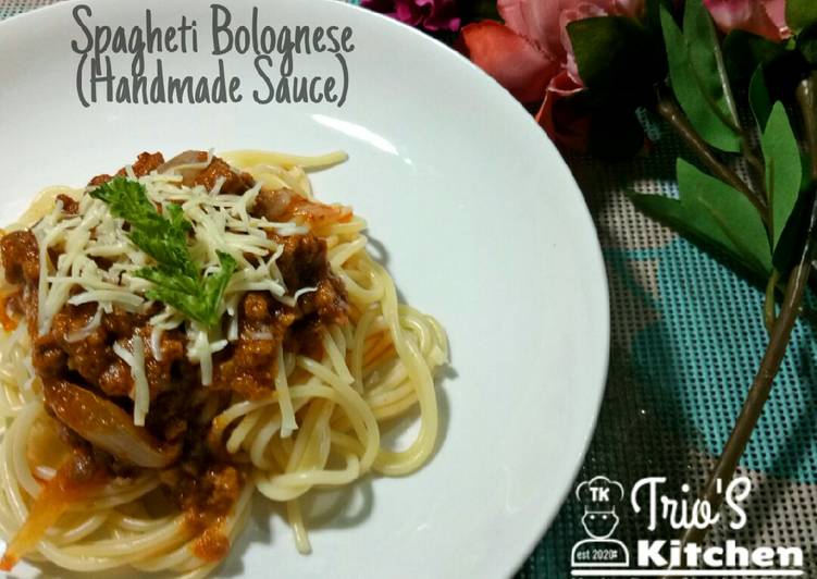 Spagheti Bolognese (handmade bolognese sauce)