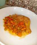 Muslos guisado