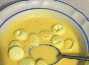 Una foto de Crema de Zanahoria