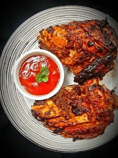 ফায়ার চিকেন। রেসিপির প্রধান ছবি