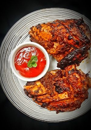 ফায়ার চিকেন। রেসিপির প্রধান ছবি