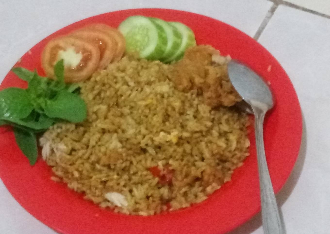 Nasi goreng enak sederhana