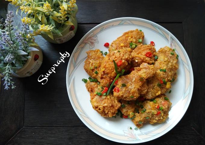 Cara Buat Ayam Goreng Telur Asin Untuk Jualan