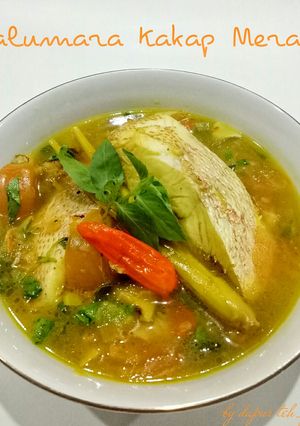 Foto resep Palumara Kakap Merah khas Makassar
