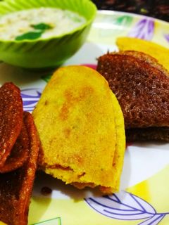 बेसन का चीला (besan ka cheela recipe in Hindi) रेसिपी मुख्य फोटो