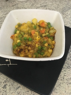 Una foto de Charquicán de verduras
