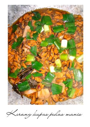 Foto resep Kerang Kupas Pedas Manis
