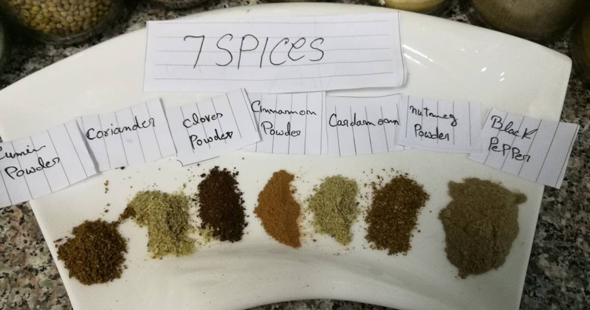 7 spices Recipe by Samra Suhail Cookpad