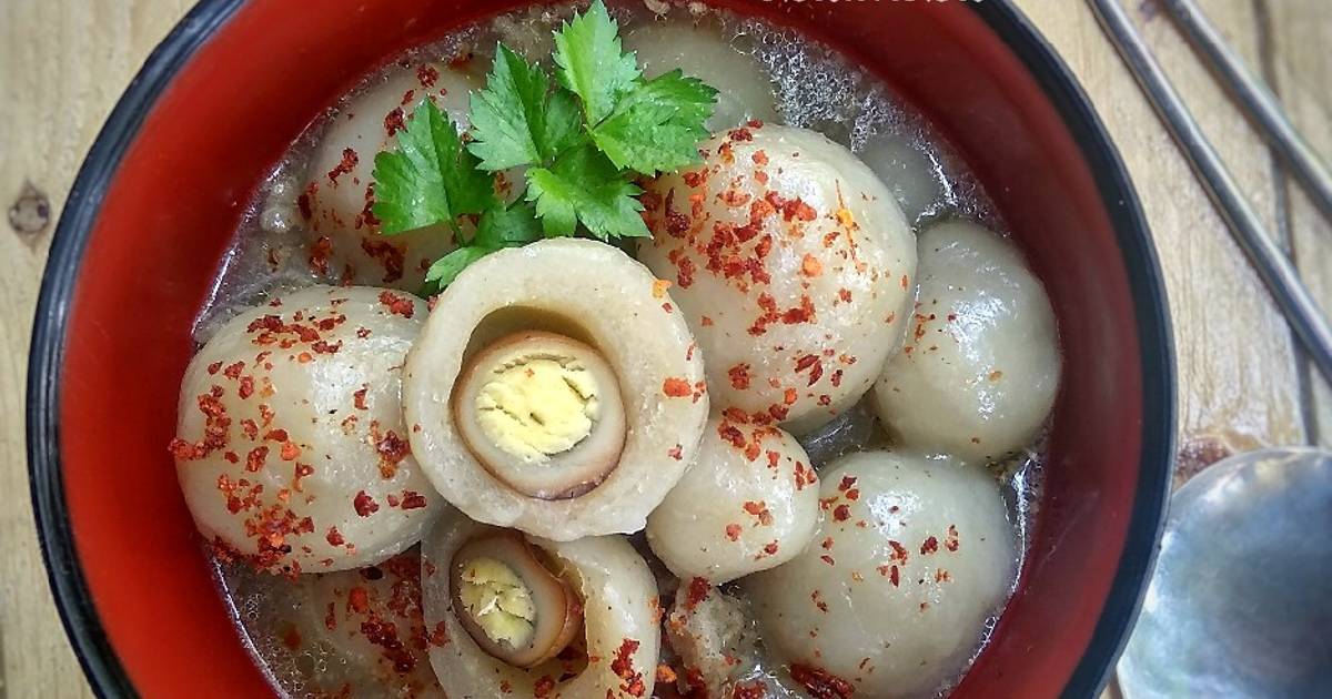 30 Resep Cilok Kuah Goang Isi Gajih Enak Dan Mudah Cookpad