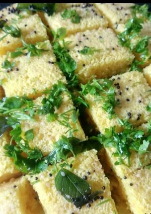 A picture of Dhokla.