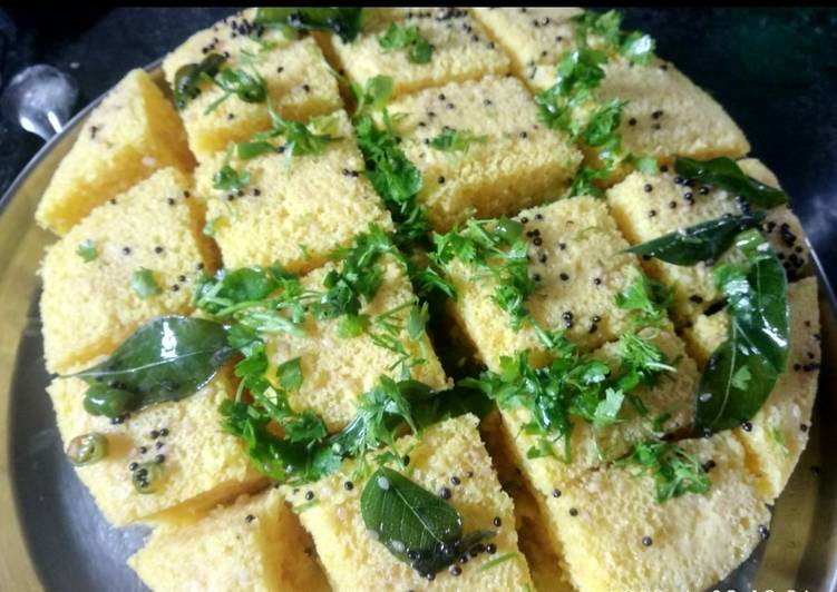 Steps to Prepare Quick Dhokla