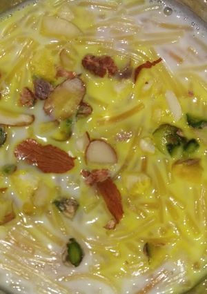 A picture of Sewai kheer.