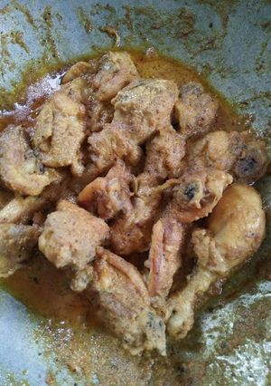 Foto resep Ayam opor kering