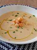 Sopa griega de garbanzos