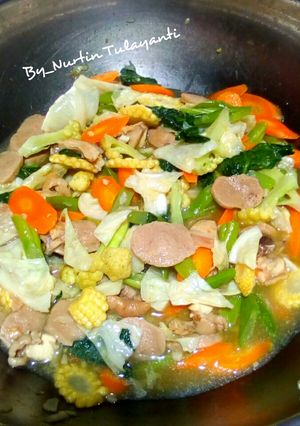 Foto resep Capcay ayam