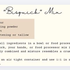 A picture of “Bisquick” Mix.