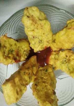 A picture of Bread pakode.