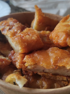 Una foto de Pollo empanado al estilo chino