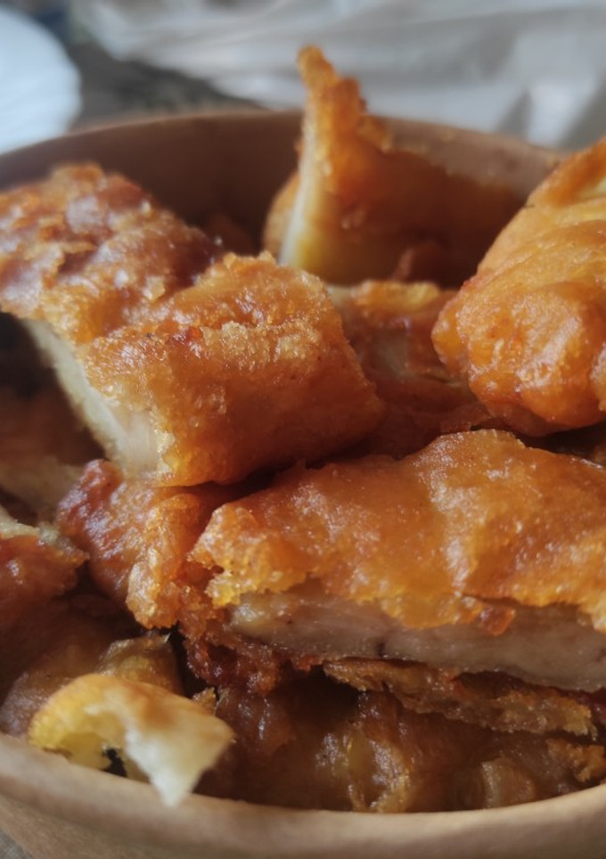 Una foto de Pollo empanado al estilo chino