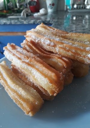 Una foto de Churros sin relleno