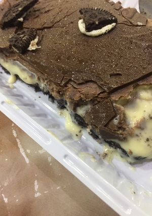 صورة لوصفة ايس كريم ساندويتش الاوريو 🍫🍦