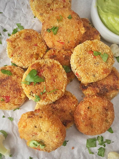 Una foto de Nuggets de coliflor