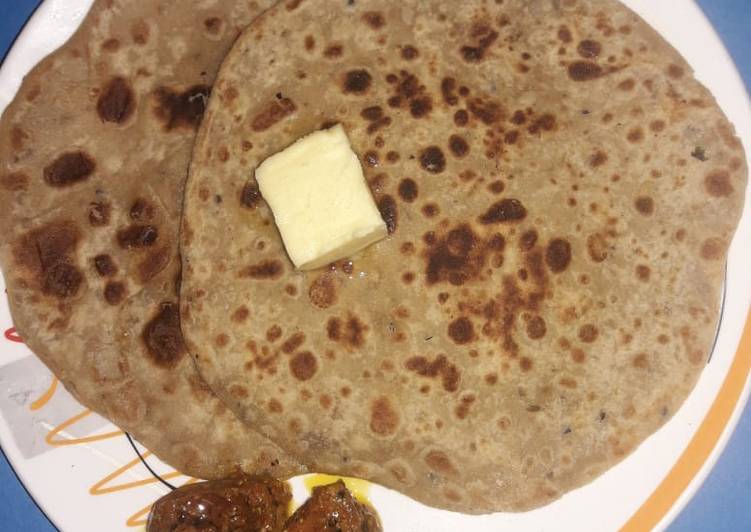 Simple Way to Make Homemade Sattu ka paratha