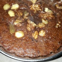A picture of Bourbon biscuit cake.