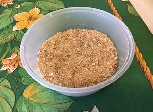 Une photo de Chapelure aux épices italiennes (recette anti gaspi)