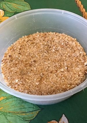 Une photo de Chapelure aux épices italiennes (recette anti gaspi)