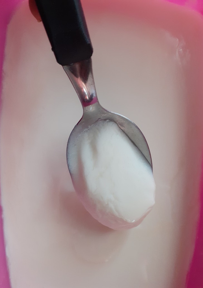 Una foto de Yogurt casero sin azúcar! Súper sano=)