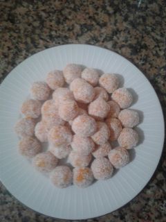 صورة لوصفة حلوة الجزر السريعة 😊☺