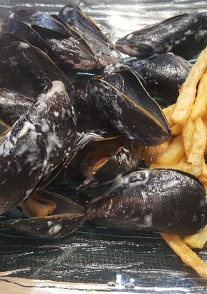 Une photo de Moule au roquefort