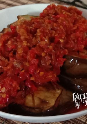 Foto resep Terong Rebon Balado