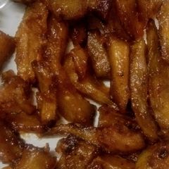 Air Fryer Honey Sweet Potatoes Fries A picture of Air Fryer Honey Sweet Potatoes Fries.