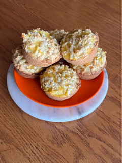 A picture of Vanilla Custard Crumble Tarts - Simple and Easy.
