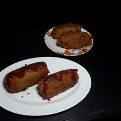 A picture of Stuff aloo bread Pakoda.