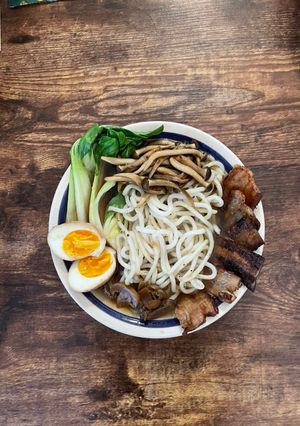 Una foto de Tonkotsu ramen