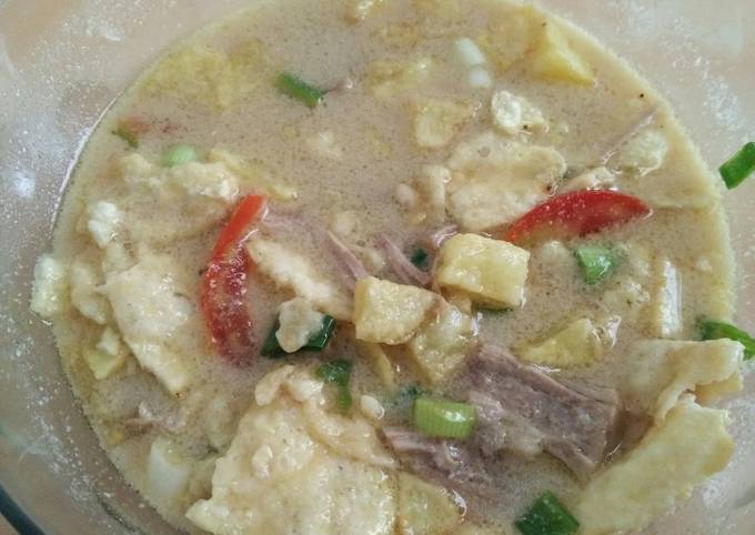 Soto betawi santan susu